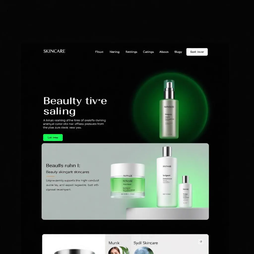 Lumière Skin Studio — Beauty & Skincare Clinic concept project by FlyUp Studio